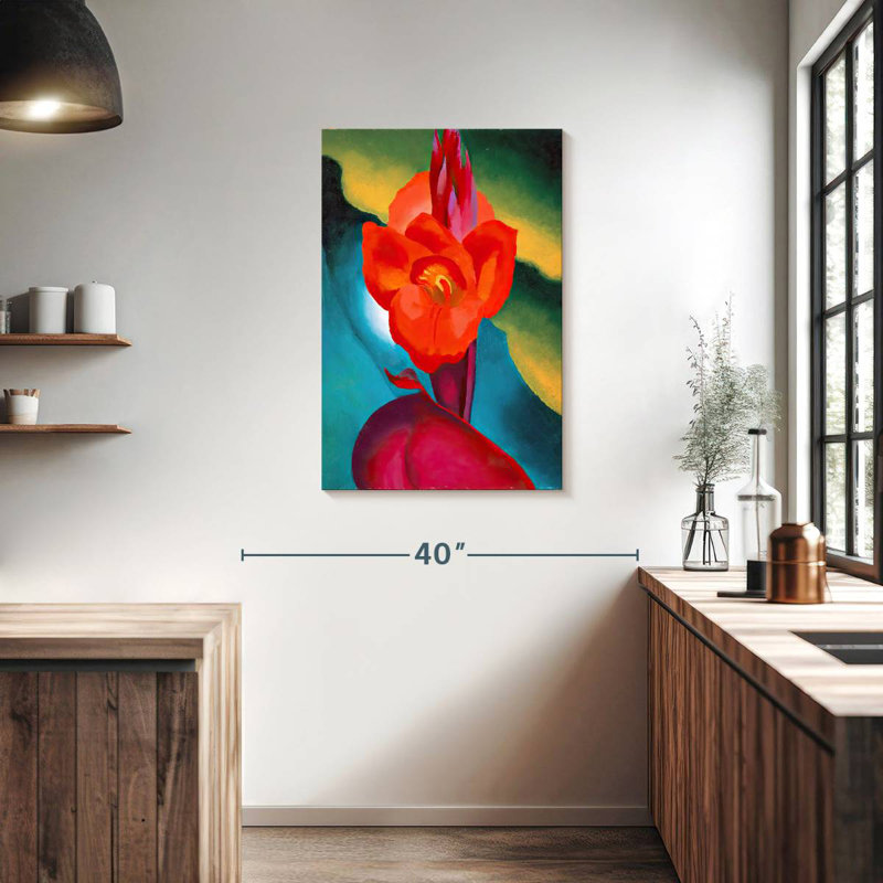 Harnek Red Canna 1919, H 36 po x l 24 po