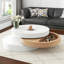 Drum Coffee Table with Storage
