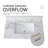 Undermount Rectangular Ceramic Sink-117205360
