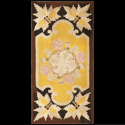 Tapis crocheté One-of-a-Kind American