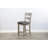 Gridley Upholstered Faux Leather Counter Stool with Solid Wood Frame-742905407-705415820