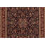 Hand Knotted Wool Oriental Area Rug in Navy And Red