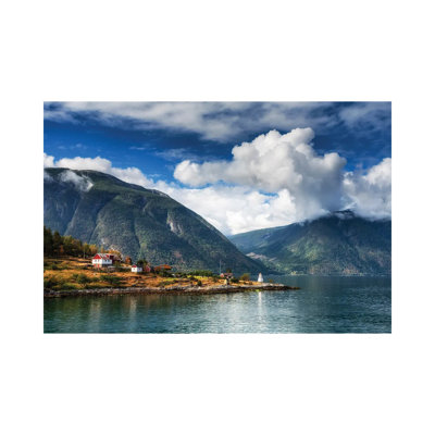 Fjord In Norway by Mikolaj Gospodarek - Wrapped Canvas Gallery-Wrapped Canvas Giclée