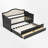 Twin Daybed With Trundle And 2 Drawers-126034182