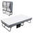 Folding Bed With Memory Foam Mattress, Portable And Sturdy Metal Frame, Easy Assembly, Space-Saving Design For Guest Rooms And Small Spaces