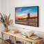 «Daley California Beach Dock At Sunset», reproduction sur toile-102358469
