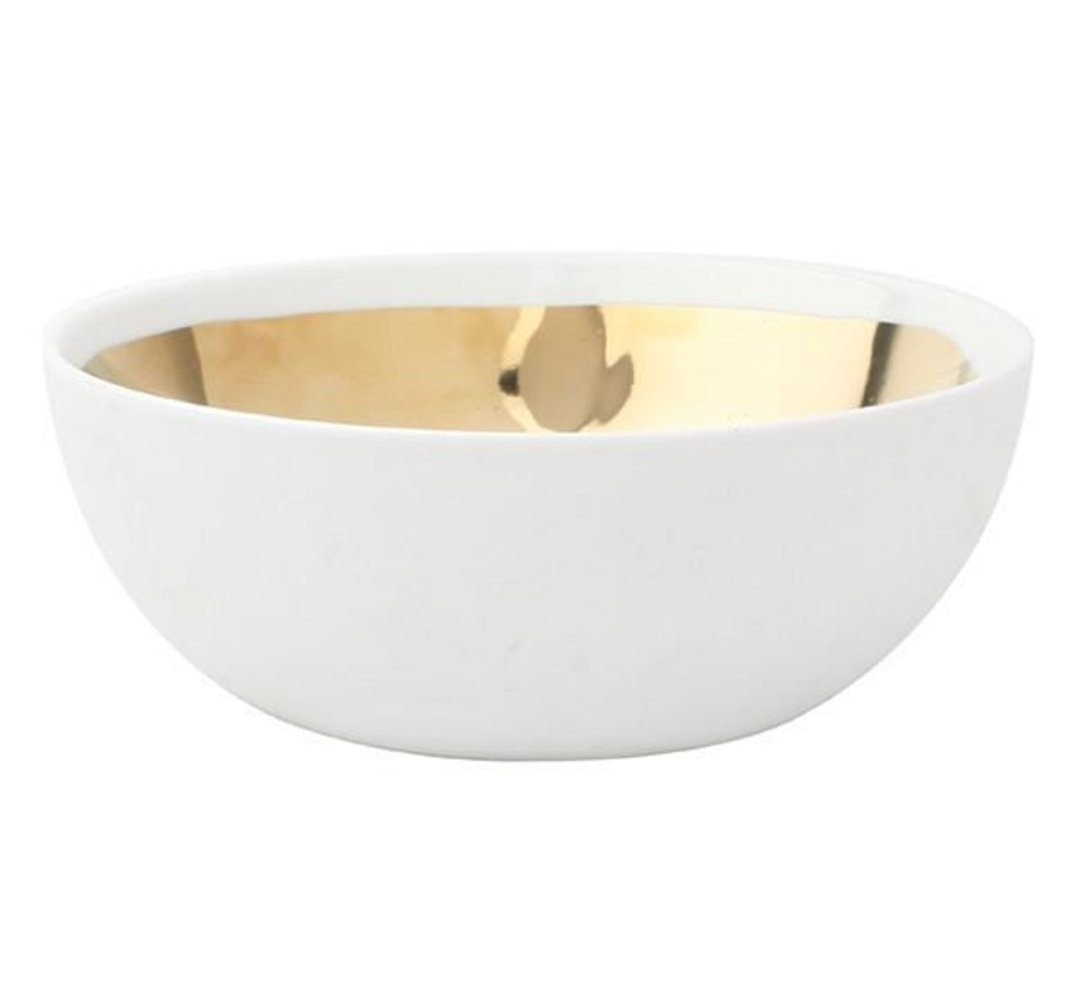 Canvas Home Dauville Porcelain Metallic Extra Large Bowl Canvas Home 