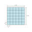 Carreau de mosaïque en porcelaine lustré 12,05 po x 12,05 po Porcetile-69567823