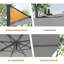 Parasol rond en porte-à-faux 10 pi-1064016531