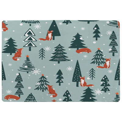 Barker Rectangle 60 cm x 110 cm Floral Area Rug