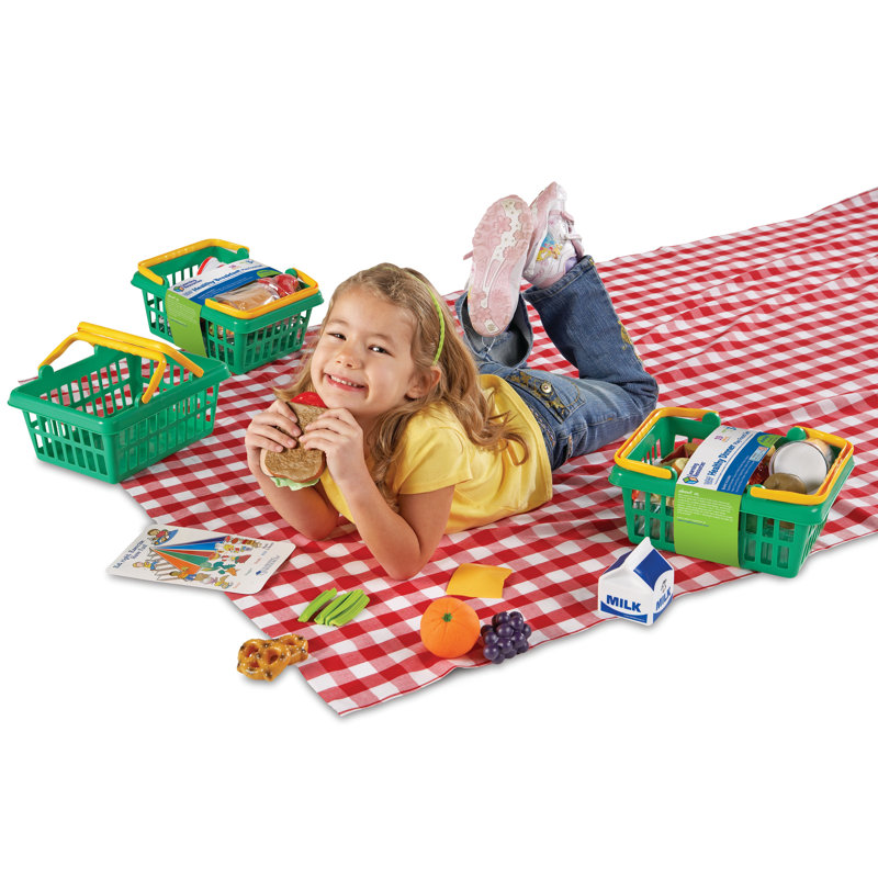 Ensemble de jeu d’aliments sains 55