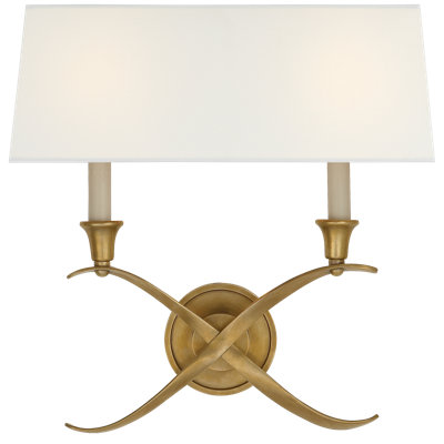 Chapman & Myers Cross Bouillotte Large Sconce