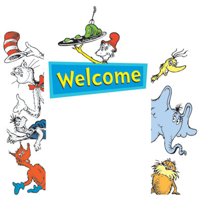 Motif de bienvenue