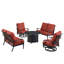 Paigan Outdoor 6 - Piece Conversation Set-1800117836