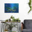 Art mural en métal Beachcrest Home ™ «Green Sea Turtles» par Durwood Coffey-1359731163