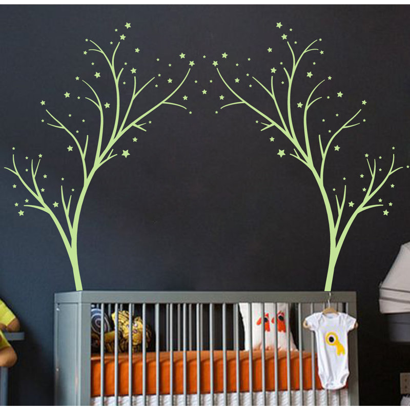 Non-Wall Damaging Wall Decal, 80" H x 99" W x 0.01" D, Key Lime Pie