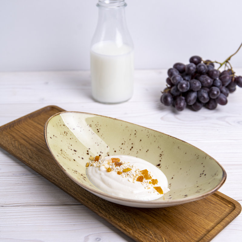 Shirey 250ml Boat Salad Bowl, Green