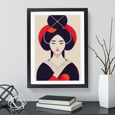 Geisha No.3 - Single Picture Frame Print