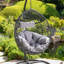 KYLIE HANGING BASKET- GREY (Only Basket ,NOT Include A Hanging Stand)