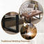 Table basse rustique en bois industriel