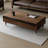 Black walnut coffee table all solid wood-107556456