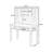 Burlywood Rectangular Solid Wood desks-107362574