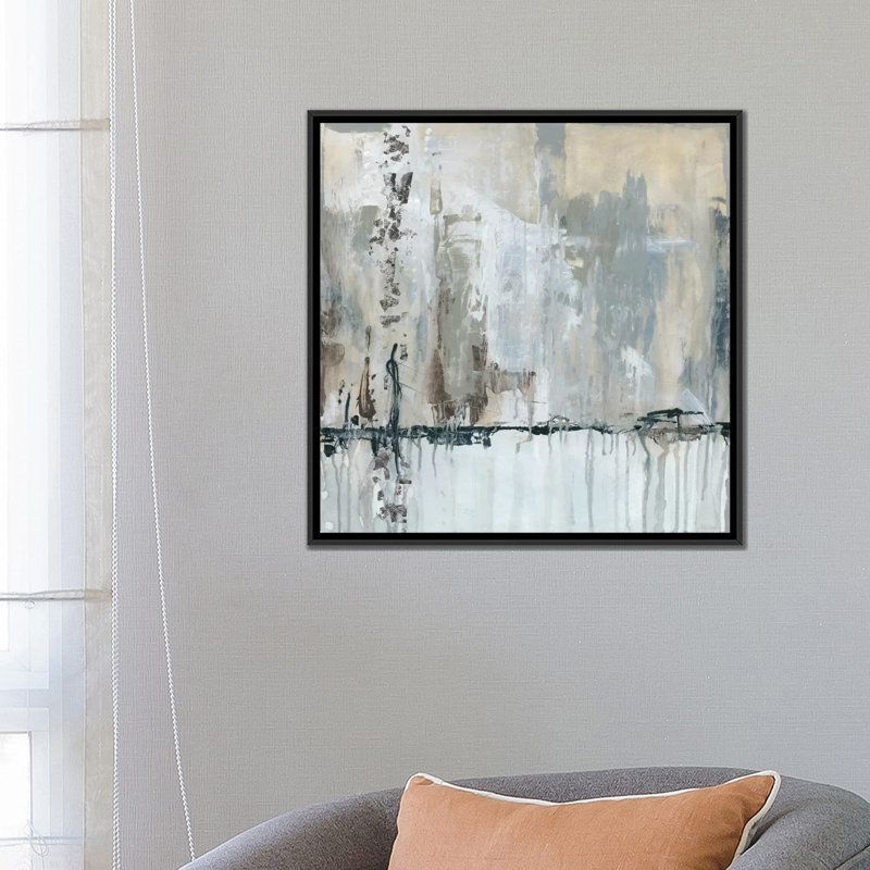 «Midtown Music», reproduction sur toile, H 26 po x l 26 po x p 1,5 po, Toile avec cadre noir