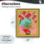 Cadre flottant Vase à motif Folk, design par Nabeela Rumi-71594524-71594525
