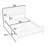 Disaya Wooden Platform Bed with Headboard and Footboard-164115064-164115066