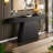 Italian-style minimalist wooden console table