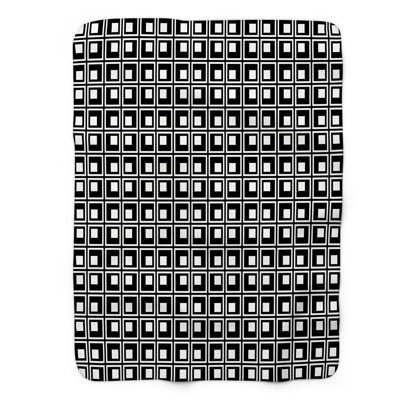 Mono Art - Couverture Sherpa 1 pièce de qualité supérieure 0170