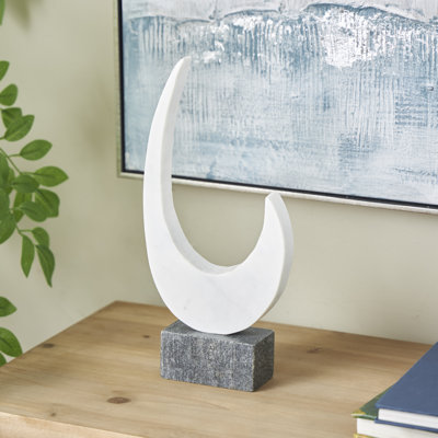 Sculpture en marbre Cole et Grey
