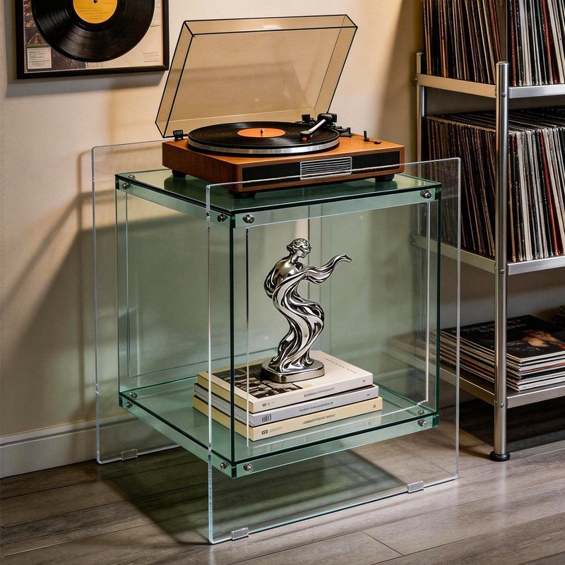 Frame End Table, Green