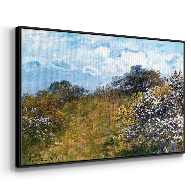 Springtime, 1873, reproduction d'art sur toile, Noir, H 17 po x l 25 po x P 2 po