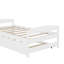 Lit plateforme simple avec lit gigogne-77471020
