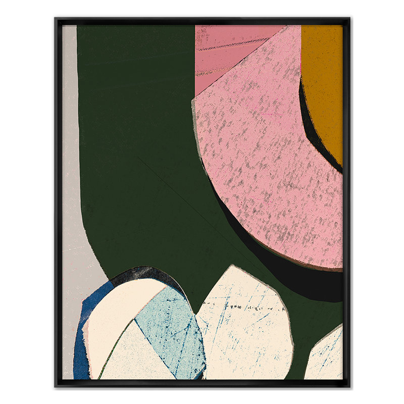 Oddment Collection 11 Print by Todaro, Katie, 40'' H x 32'' W, Black Single Picture Framed