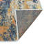 Tapis abstrait orange / bleu Octagon-86624587