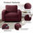 36.2" Wide Upholstered Swivel Accent Armchair-311244082