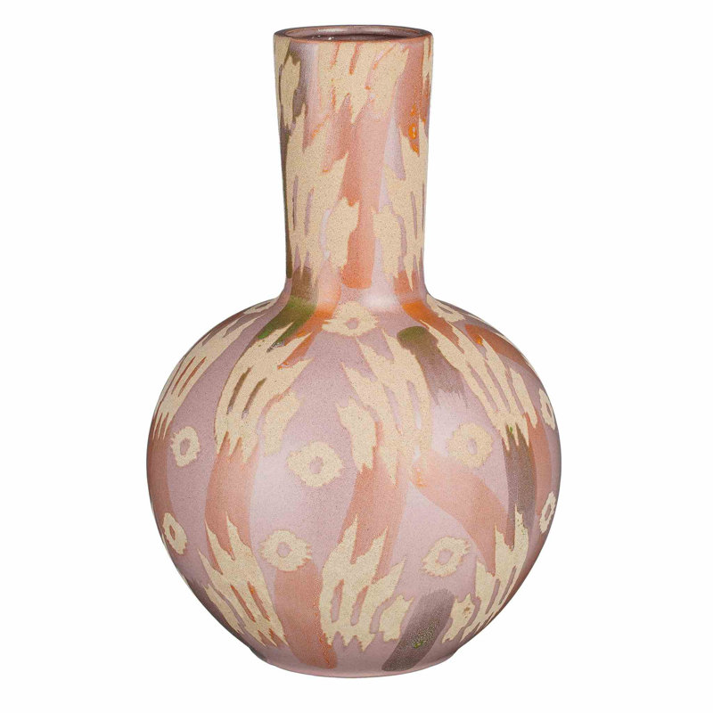Armetta Ceramics Table Vase, Purple, 34cm H x 52cm W x 52cm D