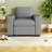 Versatile Chenille Sofa Bed With Usb, Compact Modern Design For Living Room