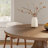 7-pieces Farmhouse Round Dining Set - Solid Wood Dining Table Zen-style With 6 Upholstered Chairs -1973548554-1973977314