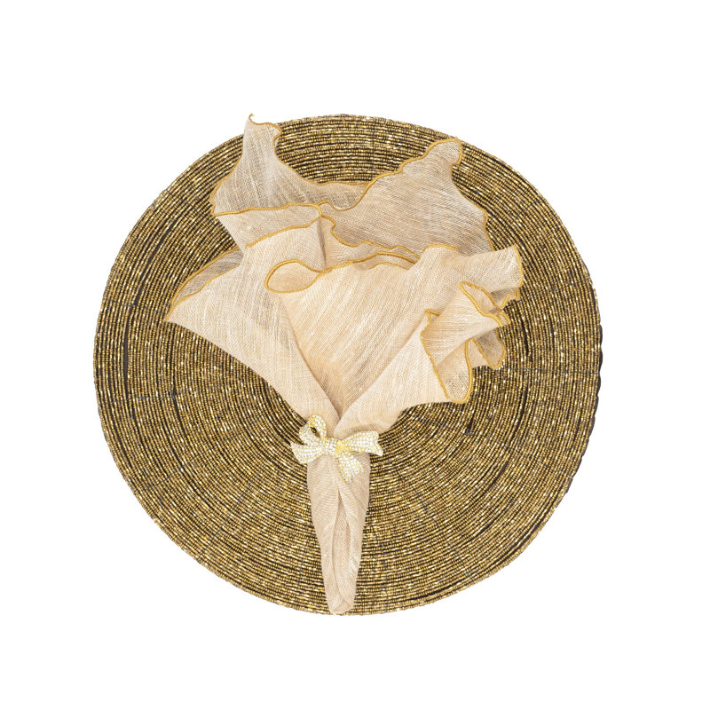 Napperon en coton 14 "Sole D''oro