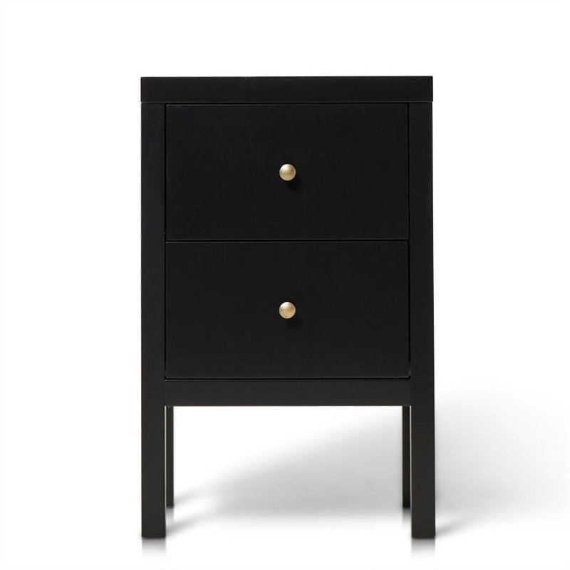 Adelphi 45cm W Manufactured Wood Bedside Table