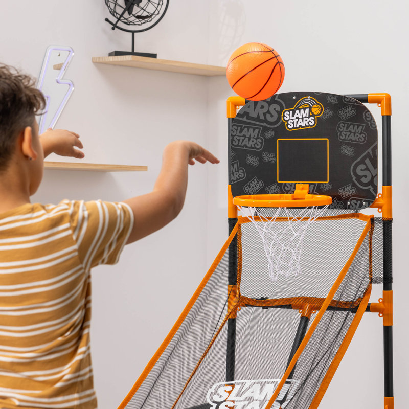 Slam Stars Single Hoop Indoor Basketball Game Allamon