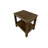 DecoTeak Outdoors Teak Side Table-9150276