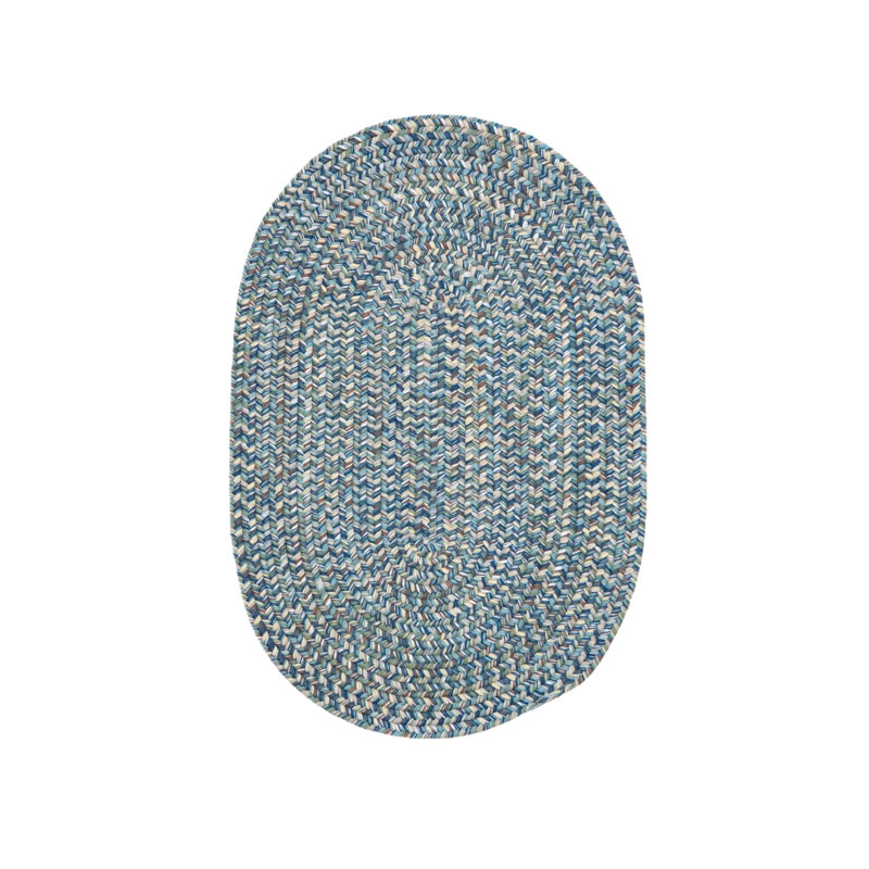 Tweed noisette, Ovale 4 pi x 6 pi
