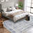 Oriental Machine Washable Rug Non-Slip Area Rug for Living Room Low-Pile Rug Indoor Floor Cover Floral Rug for Bedroom Dining Room Hallway Kitchen Office-1717633593
