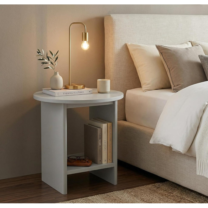 End Table, Grey