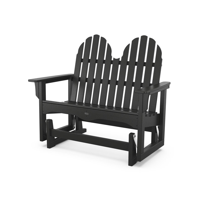 Fauteuil coulissant Adirondack 48 po Cape Cod, Noir anthracite