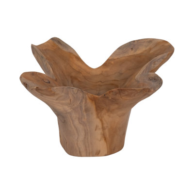 Handmade Wood Decorative Bowl
